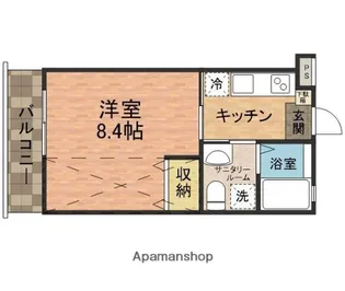 ロワール東船橋【1階】の間取り