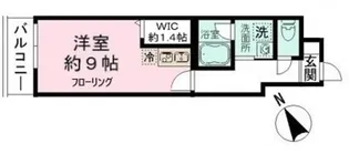 レオ伍拾八番館【2階】の間取り