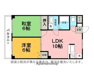 広尾レジデンス【2階】の間取り