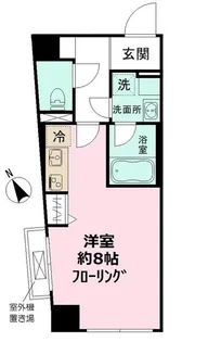 LEO六拾番館【2階】の間取り