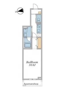 ウィンドテラス市川真間【2階】の間取り