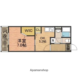 プレミール末広【304号室】の間取り