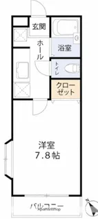 スタジオーネ弐番館【2階】の間取り