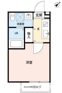アットリラ行徳【2階】の間取り