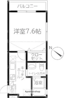 ロワール行徳Ⅱ【1階】の間取り