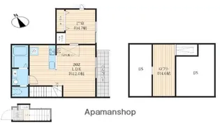 ローズコート本八幡【2階】の間取り