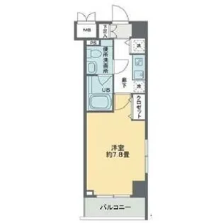 SーFORT船橋本町【11階】の間取り