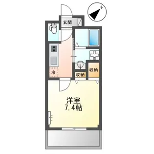 PRIMA STELLA【2階】の間取り