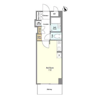 北辰レジデンス東船橋【3階】の間取り