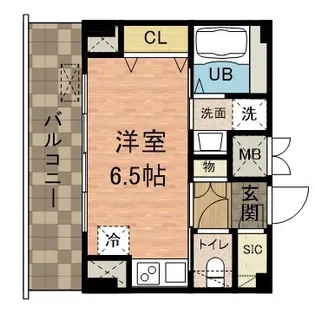 S-RESIDENCE行徳aile【5階】の間取り