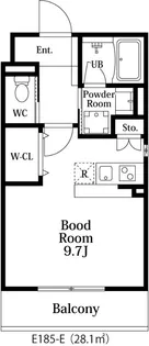 PARKSIDE RESIDENCE GYOTOKU【3階】の間取り