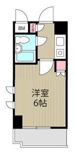 SOCIETY MINAMIーGYOUTOKU【4階】の間取り