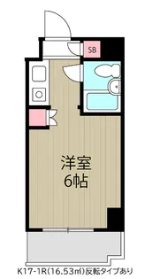 SOCIETY MINAMIーGYOUTOKU【3階】の間取り