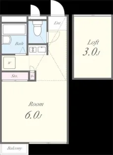 ヴィラ・メテオ【1階】の間取り