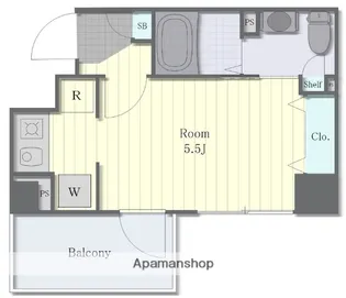 グランカーサ市川国府台【12階】の間取り