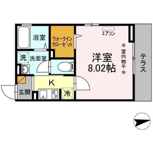 GRAND SOLEIL Ⅵ【1階】の間取り