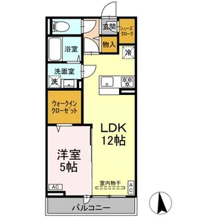 グラナーデ東葛西【2階】の間取り