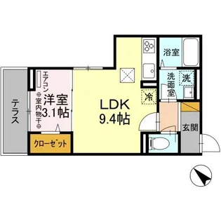 DーASSEMBLE【1階】の間取り