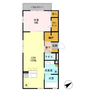 リビングNK【2階】の間取り