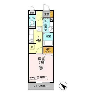 オズシティ【1階】の間取り