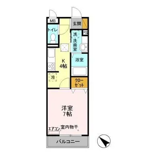 オズシティ【1階】の間取り