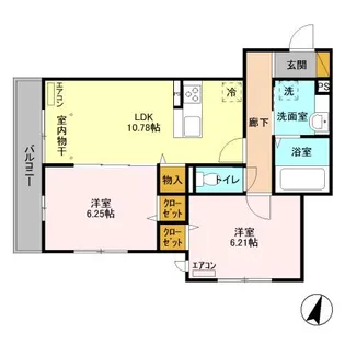 フェリシータ【3階】の間取り