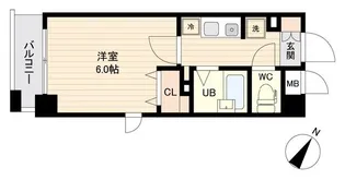 エシッド行徳駅前【2階】の間取り