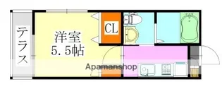 フォルトゥーナ津田沼【1階】の間取り