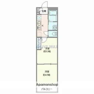 NESALLA【1階】の間取り