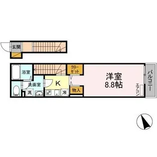 ウェルストン【2階】の間取り