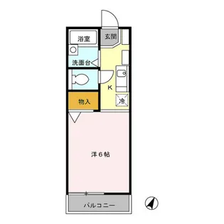 アネックス 弐番館【2階】の間取り