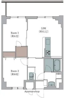 東京都江戸川区瑞江2丁目【マンション】の間取り