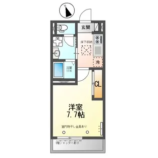 OCEANCOASTTSUDANUMA(オーシャンコーストツダヌ【1階】の間取り