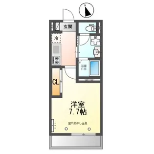 OCEANCOASTTSUDANUMA(オーシャンコーストツダヌ【3階】の間取り