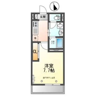 OCEANCOASTTSUDANUMA(オーシャンコーストツダヌ【3階】の間取り