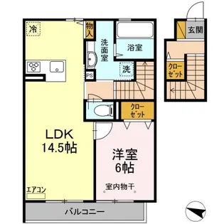コートヴィラ【2階】の間取り