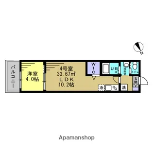 リラフォート津田沼【3階】の間取り