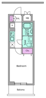 NーSTAGE西船橋Ⅲ【5階】の間取り