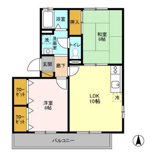グレイスコート I【3階】の間取り