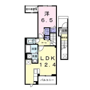 セイジュ【2階】の間取り