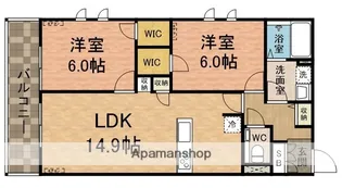 REGAROⅩⅡ【3階】の間取り