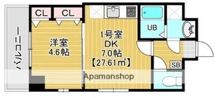 ステイビルⅡ【8階】の間取り