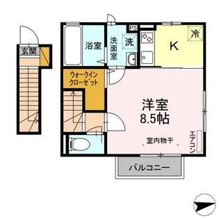 SAKURA TERRACE【2階】の間取り