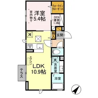 クレマチス【1階】の間取り