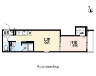 CASA TRENO【1階】の間取り