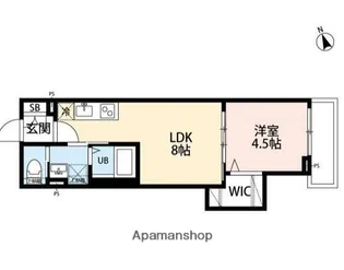 CASA TRENO【2階】の間取り