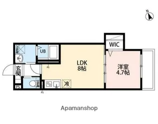 CASA TRENO【302号室】の間取り