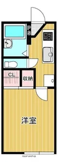 ラポール津田沼A【2階】の間取り