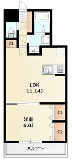 ミリアビタ飯山満Ⅱ【103号室号室】の間取り