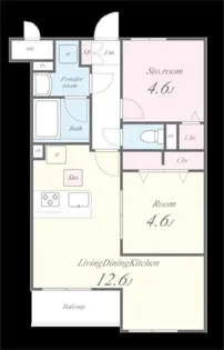 THEIOS FILIA(テイオス フィリア)【1階】の間取り